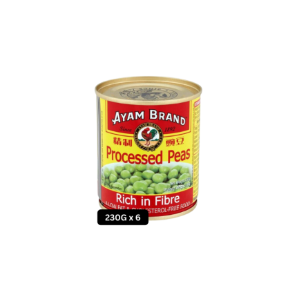 Ayam Brand Green Peas 230G × 6